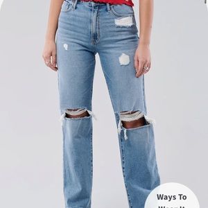 ON HOLD: Hollister Ultra High-Rise Dad Jean